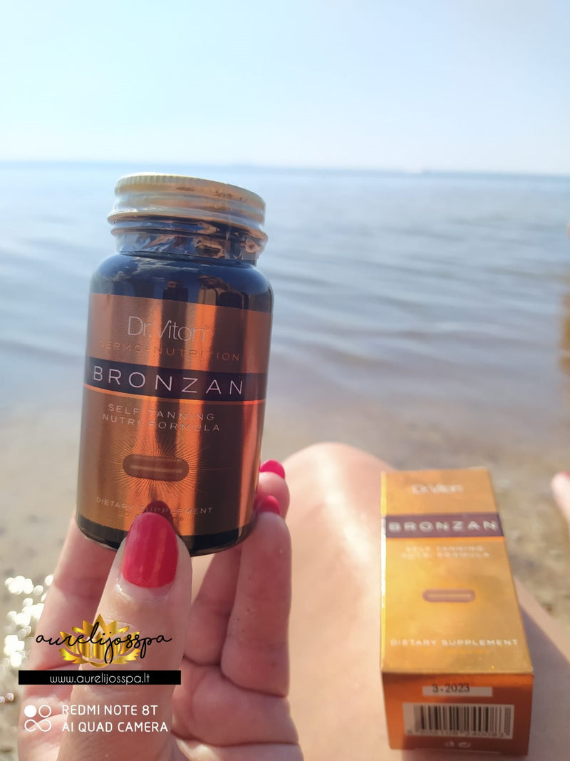 Savaiminio Įdegio kapsulės - BRONZAN BIO