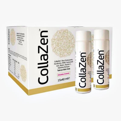 CollaZen Geriamasis kolagenas maisto papildas 10000 mg su hialurono rūgštimi ir biotinu, stangriai bei elastingai odai, vešliems plaukams ir stipriems nagams - AurelijosSPA