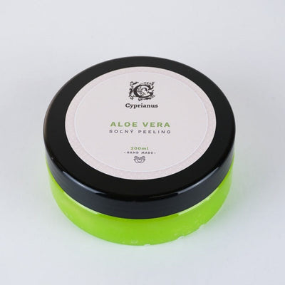 Natūralus kūno šveitiklis su alaviju ir vitaminu E - Cyprianus