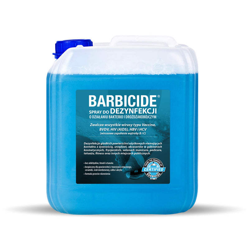 Dezinfekcinis skystis paviršiams | BARBICIDE liquid 5000 ml - AurelijosSPA