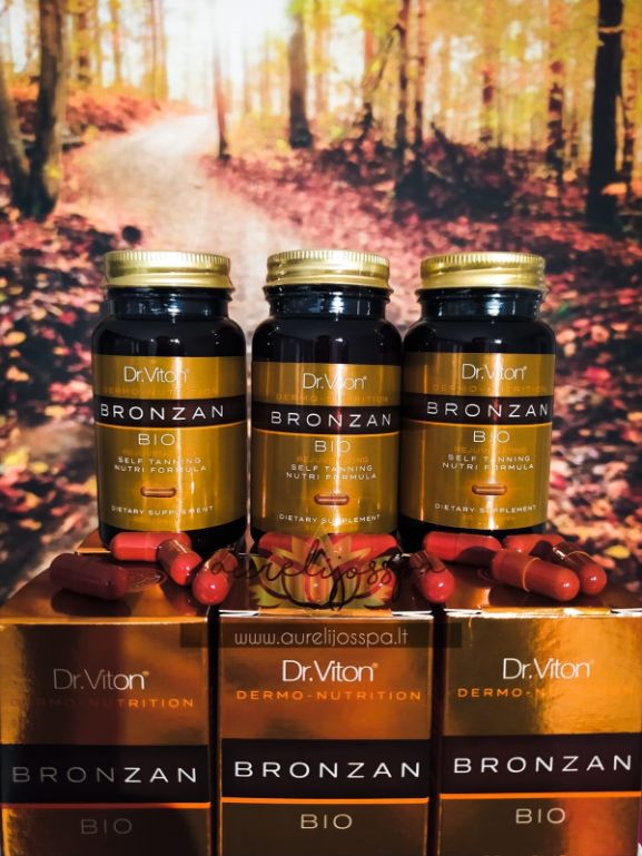 Savaiminio Įdegio kapsulės - BRONZAN BIO