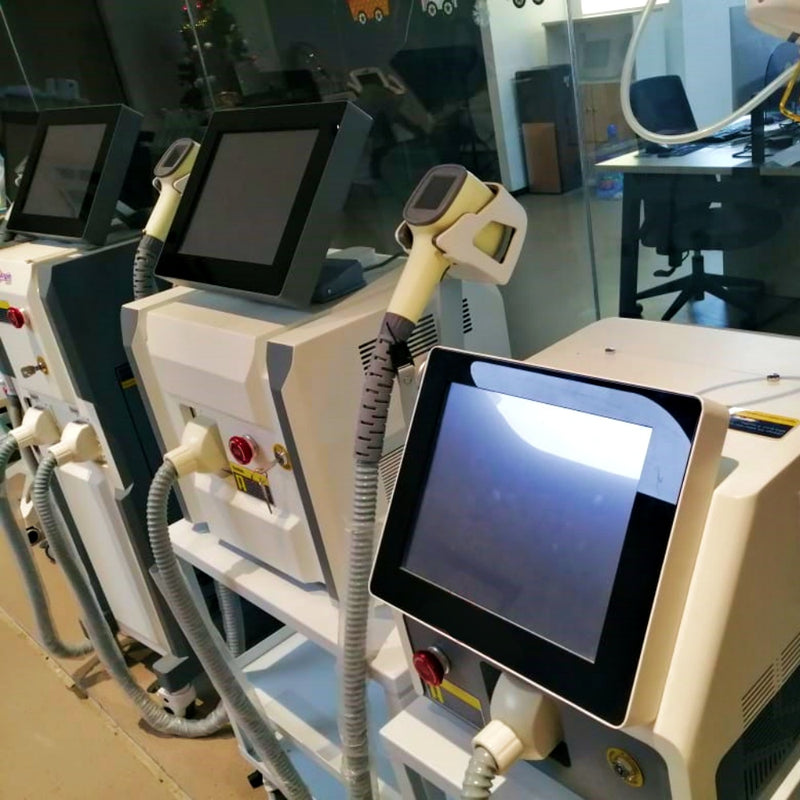 Profesionalus Epiliacijos Diodo Lazeris 808 nm -  grožio paskirties Plaukų šalinimo aparatas