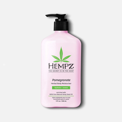 Hempz Drėkinantis kūno kremas su Granatų vaisių ekstraktu ir Kanapių aliejumi sausai odai - Original Pomegranate Herbal Body Moisturizer Body Lotion