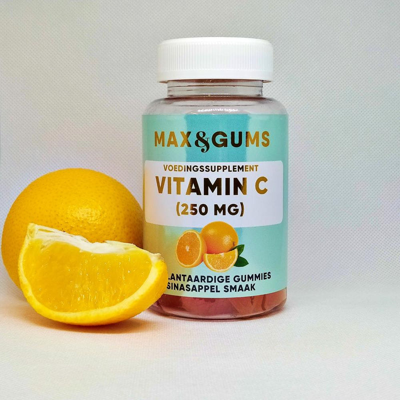 Natūralūs Vitamino C guminukai maisto papildai stiprinti imunitetą ir palaiko normalią nervų sistemos veikla - Max & Gums