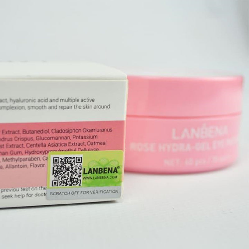 Kolageno paakių kaukė su rožių ekstraktu - LANBENA