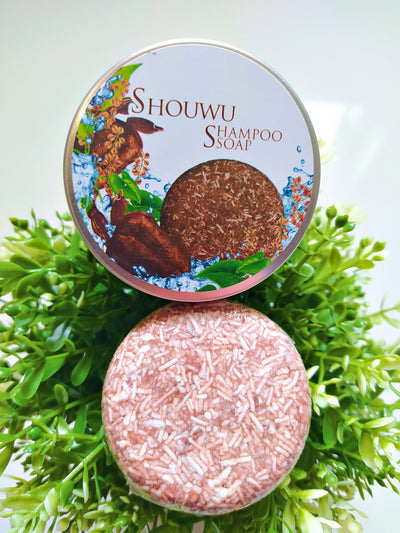 Kietas Šampūnas su Shou Wu vaistažolėmis plaukų augimui - LUCIO