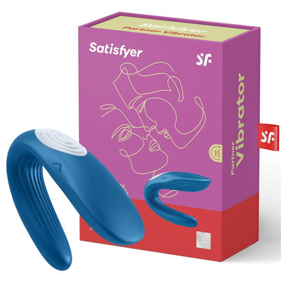Vibratorius poroms | Klitorio ir G taško stimuliatorius - Satisfyer Double Whale Partner Vibrator