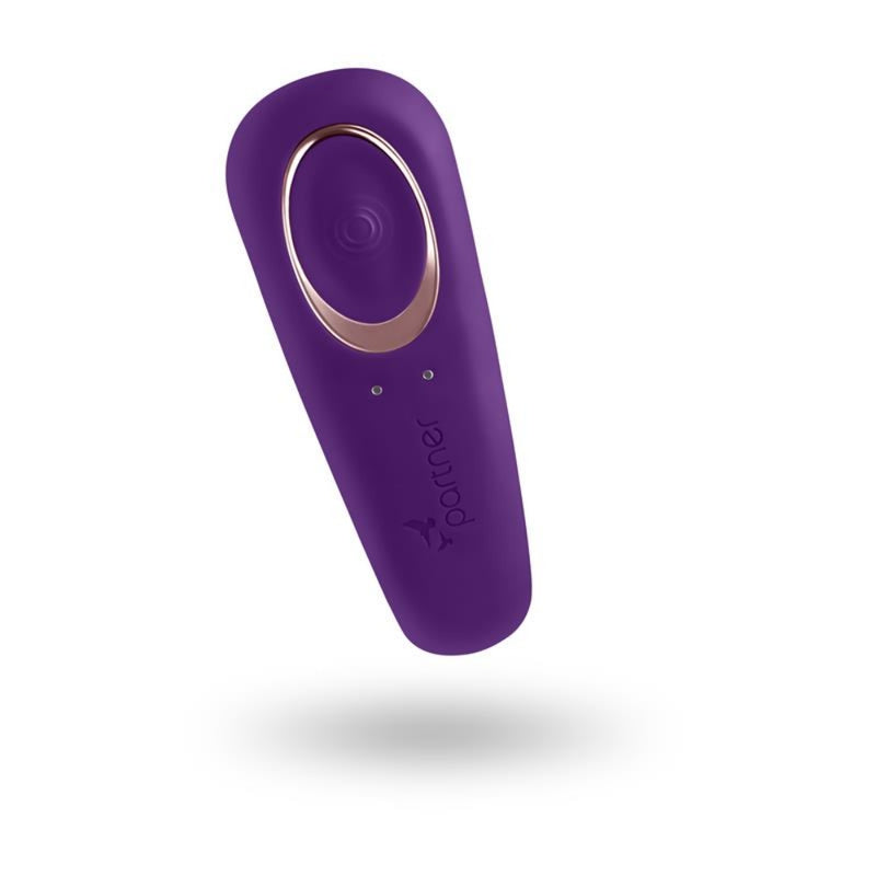 Porų vibratorius - klitorio ir penio stimuliatorius su galingu vibracijos varikliu | Satisfyer sekso žaislai suaugusiems, Double Classic Partner Vibrator