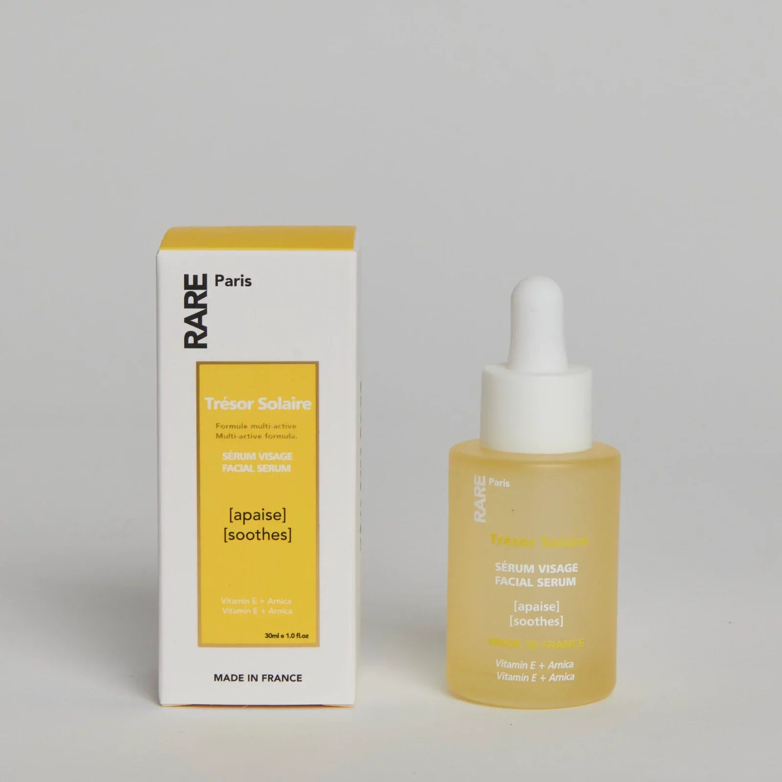 RARE Paris Soothing Face Serum Trésor Solaire - AurelijosSPA