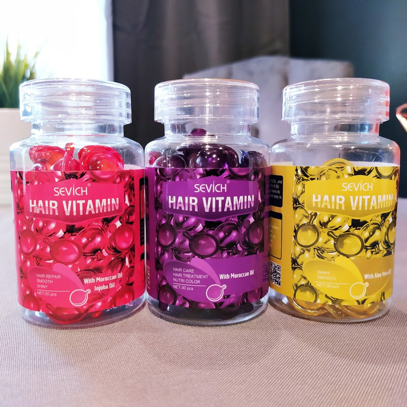 SEVICH tepami plaukų vitaminai serumas kapsulėje rinkinys - Puiki dovana jai ir jam | Hair vitamins set - AurelijosSPA
