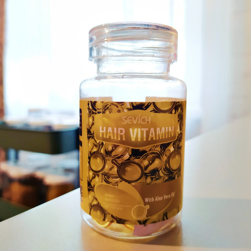 SEVICH tepami vitaminai serumas kapsulėse riebiems plaukams | Hair vitamins for oily hair - AurelijosSPA