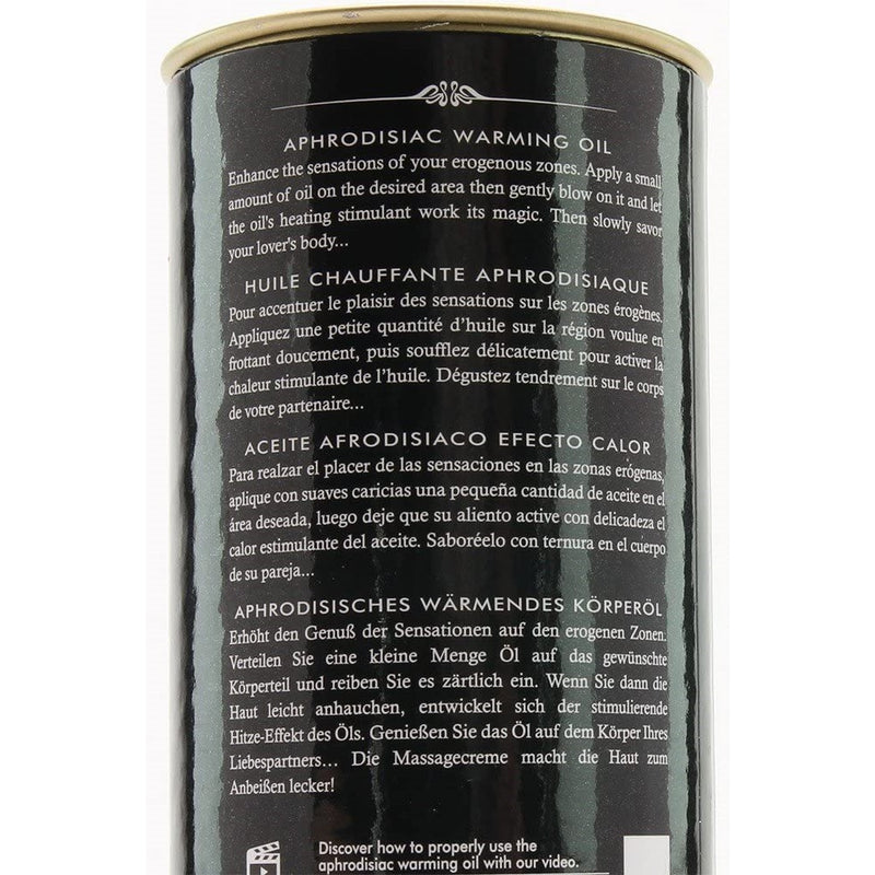 Šildantis afrodiziako masažo aliejus su Egzotiniais vaisiais, skirtas erotiniam viso kūno masažui, 100% natūralus ir valgomas - SHUNGA Aphrodisiac Warming erotic massage oil