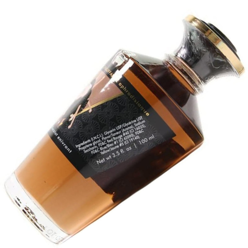 Šildantis afrodiziako masažo aliejus su Šokoladu, skirtas erotiniam viso kūno masažui, 100% natūralus ir valgomas - SHUNGA Aphrodisiac Warming erotic massage oil