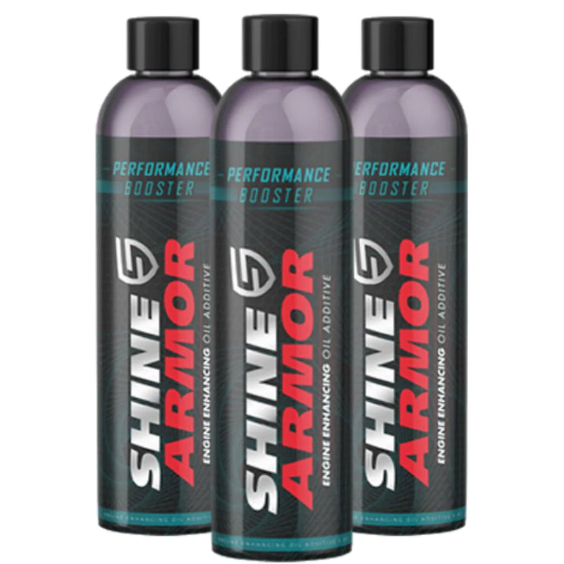 Shine Armor Performance Booster Oil Additive - Variklio Alyvos Priedas su Nano Danga, prailgina variklio eksploatavimo laiką bei sumažina kuro sąnaudas