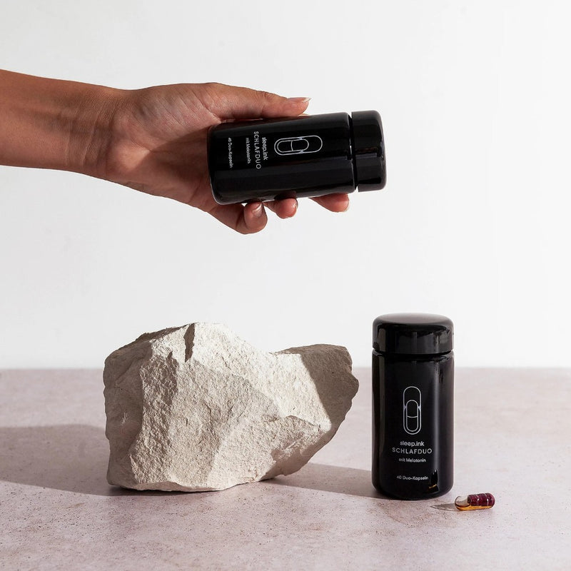 Kapsulės miegui gerinti su Melatoninu - Maisto papildas - Sleep.ink