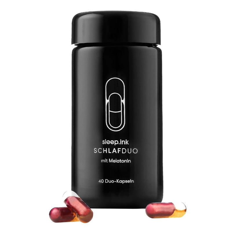 Kapsulės miegui gerinti su Melatoninu - Maisto papildas - Sleep.ink