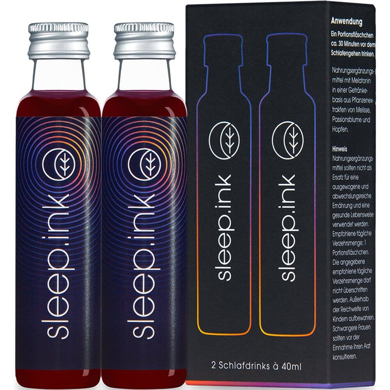 Miego gėrimas su Melatoninu - Geram ir kokybiškam miegui - Sleep.ink