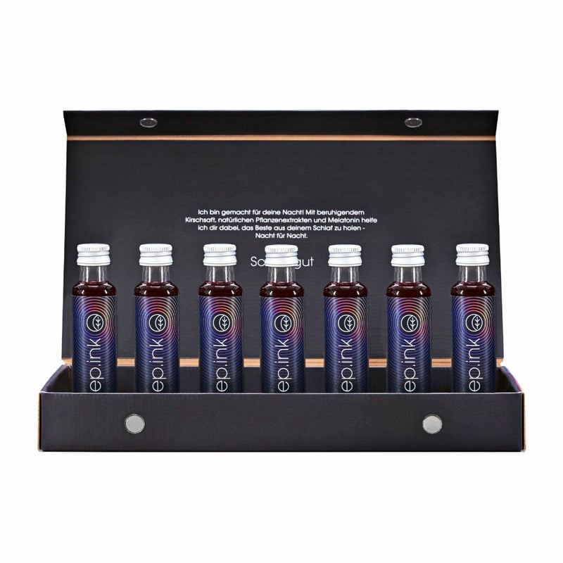 Miegą gerinantis gėrimas su Melatoninu maisto papildas - Sleep.ink