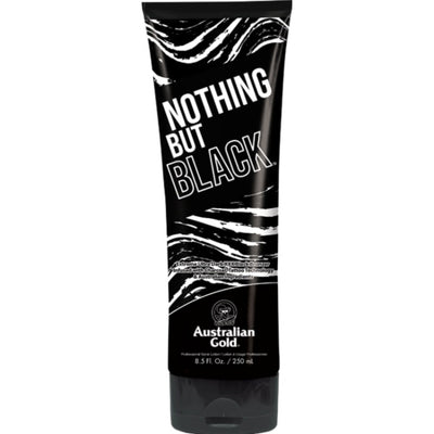 Soliariumo įdegio kremas Australian Gold NOTHING BUT BLACK 250ml su Tirozinu, DHA ir natūraliai bronzantais