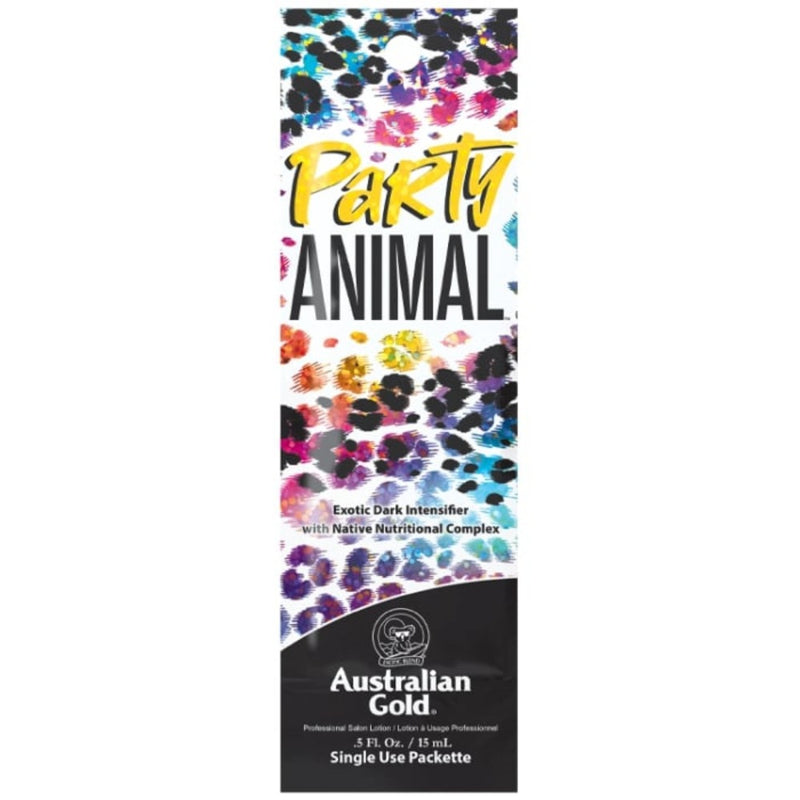 Soliariumo įdegio kremas Australian Gold PARTY ANIMAL 15ml su Tirozinu ir kokoso aliejumi