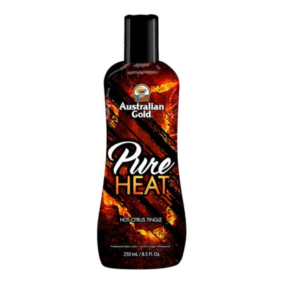 Greito poveikio soliariumo įdegio kremas Australian Gold PURE HEAT 250mL su dilgčiukais