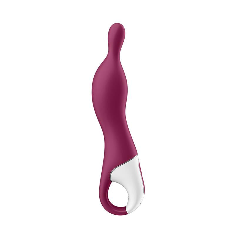 Geriausias taškinis vibratorius su dviem galingais varikliais stipresniems orgazmams - Satisfyer A-Mazing 1 G-Spot Vibrator