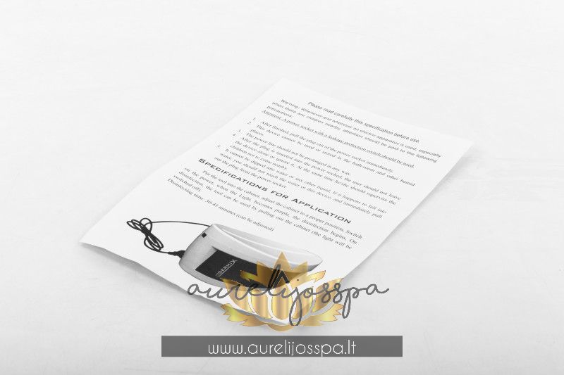 UV Sterilizatorius | E3 - AurelijosSPA