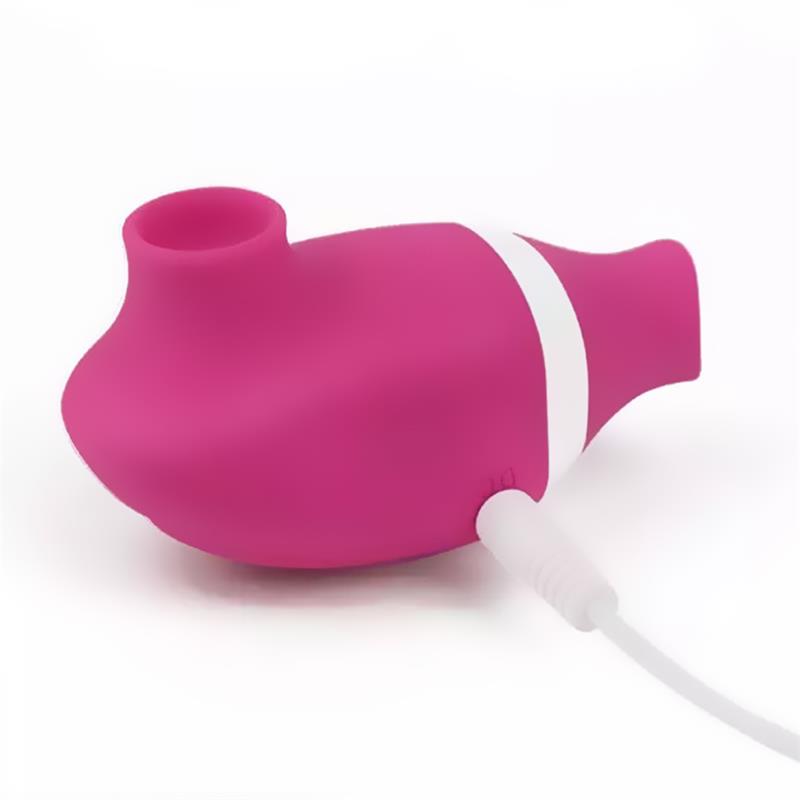 Vibratorius su vibruojančiu liežuvėliu - Action