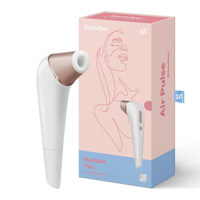 Vakuuminis klitorio stimuliatorius stipresniems orgazmams - Satisfyer Number Two Air Pulse Stimulator