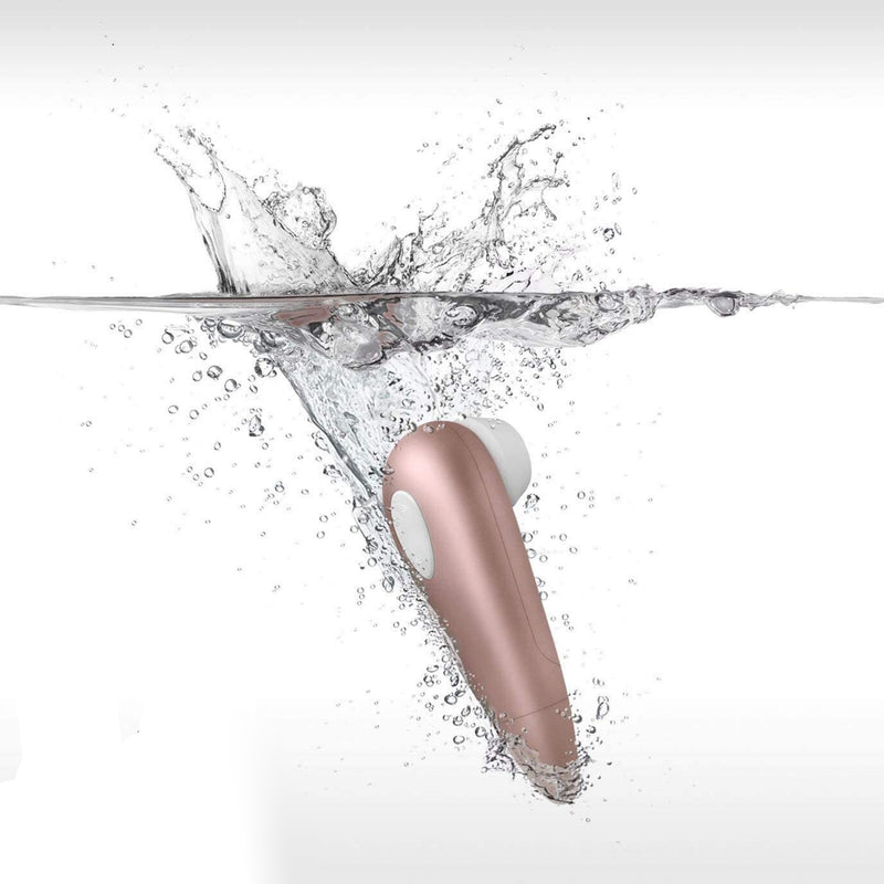 Moteriškas vibratorius - Vakuuminis klitorio stimuliatorius su vibravimo funkcija - Satisfyer Air Pulse Number One