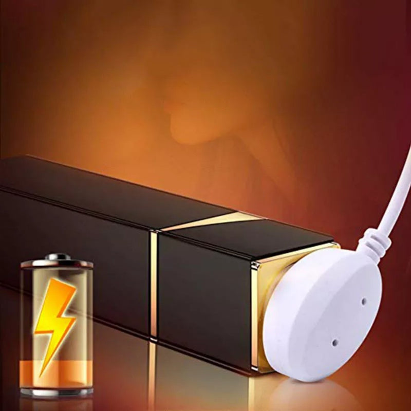 Vibruojantis lūpdažis, moteriškas vibratorius kulka, sekso prekės suaugusiems - Martinella