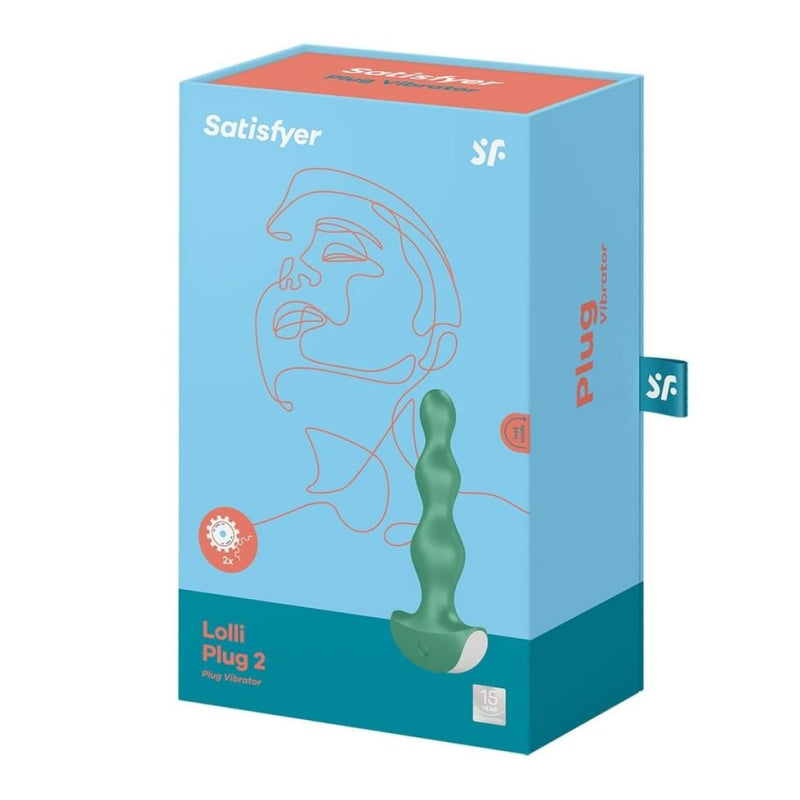 Prabangus vibruojantis T formos analinis kištukas | Puikiai tinka vyrams ir moterims - Satisfyer Lolli Plug 2 Anal Vibrator