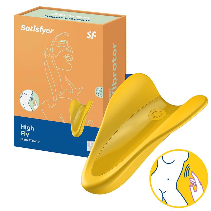 Vibrierender Fingerhut GELB Satisfyer - AurelijosSPA Vibrierender Fingerhut GELB Satisfyer - AurelijosSPA
