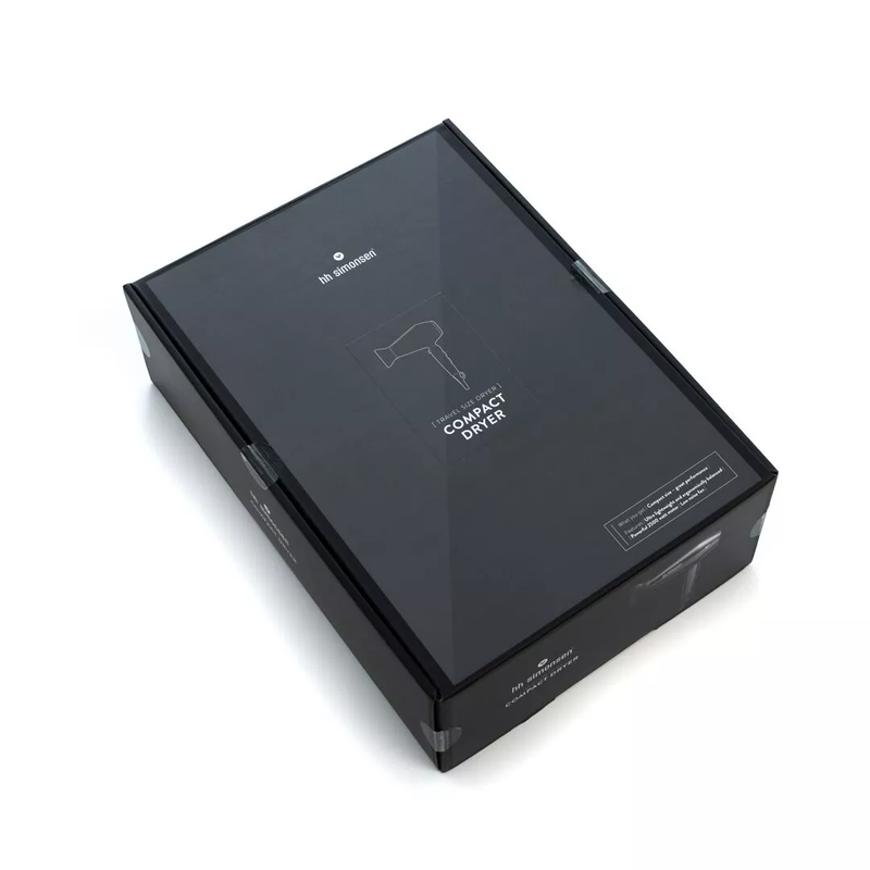 Profesionalus HH Simonsen galingas Jonizuojantis Plaukų džiovintuvas COMPACT DRYER su Jonų Technologija kuri sumažina plaukų pūtimąsi