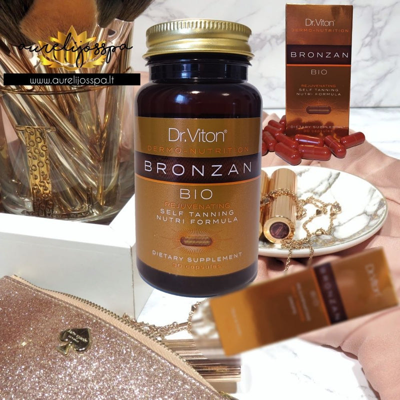 Savaiminio Įdegio kapsulės - BRONZAN BIO