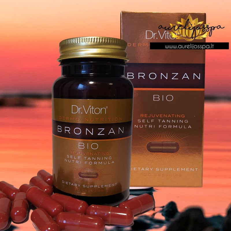 Savaiminio Įdegio kapsulės - BRONZAN BIO