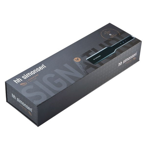 HH Simonsen SIGNATURE STYLER Keramikinis Plaukų Tiesintuvas Storiems Plaukams su jonų technologija, plaukų tiesinimo žnyplės gražioje dovanų dėžutėje
