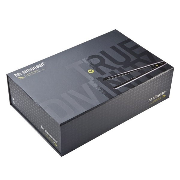 HH Simonsen TRUE DIVINITY MK2 Profesionalios Keramikinės plaukų tiesinimo žnyplės su jutiminiu ekranu ir Gražia dovanų dėžute