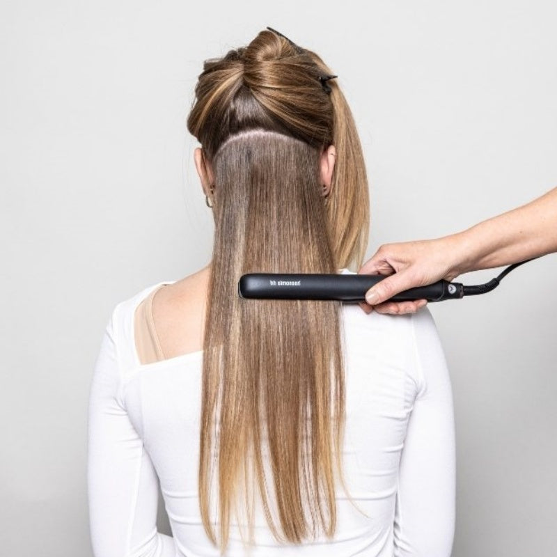 HH Simonsen TRUE DIVINITY MK2 Limited Edition Sapphire Soul Profesionalus Keramikinis Plaukų Tiesintuvas su Šukomis, idealiai tinka plaukų tiesinimui ir garbanų formavimui