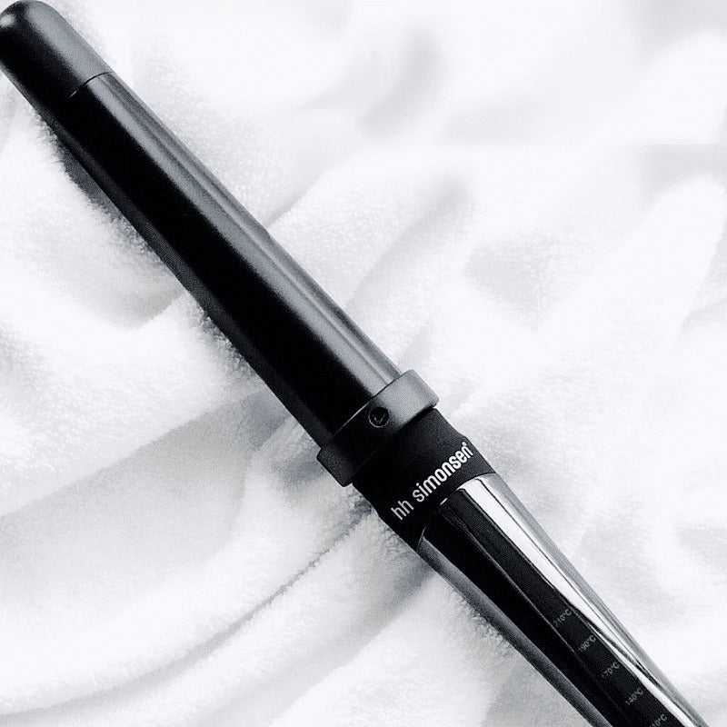 HH Simonsen ROD VS4 Profesionalus Keramikinis Plaukų Garbanojimo Įrankis Storiems Plaukams, apsaugo plaukus nuo pažeidimų ir nuo karščio, plaukų garbanojimo žnyplės