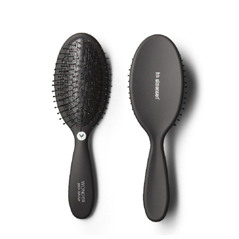 HH Simonsen WONDER BRUSH MIDI Plaukų šepetys su SmartFlex šereliais, sausiems ir sunkiai iššukuojamiems plaukams, apsaugo plaukus nuo pažeidimo, o plaukų galiukus nuo šakojimosi