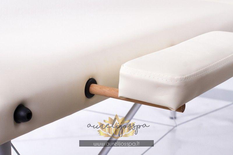 Sulankstomas Masažinis Stalas | Aluminum su pakeliamuoju mechanizmu - AurelijosSPA
