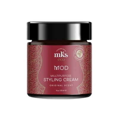 MKS eco Marrakesh Daugiafunkcinis Plaukų Formavimo Kremas su argano ir kanapių aliejumi suteikia plaukams tvirtumo, tekstūros ir universalumo juos formuojant, kad jie galėtų atlaikyti bet kokį jūsų plaukų įvaizdį