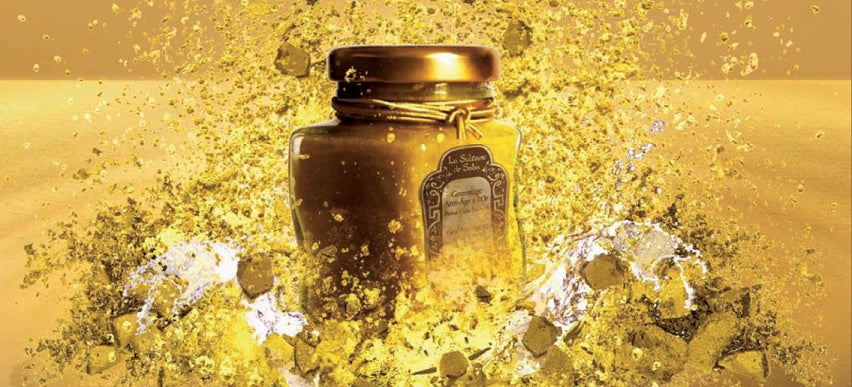 Collezione Cosmetici Viso e Corpo: "Gold Linea Antietà" - La Sultane De Saba
