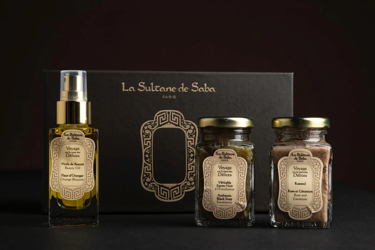 Veido ir Kūno kosmetikos kolekcija: "Hamam Rituals" - La Sultane De Saba