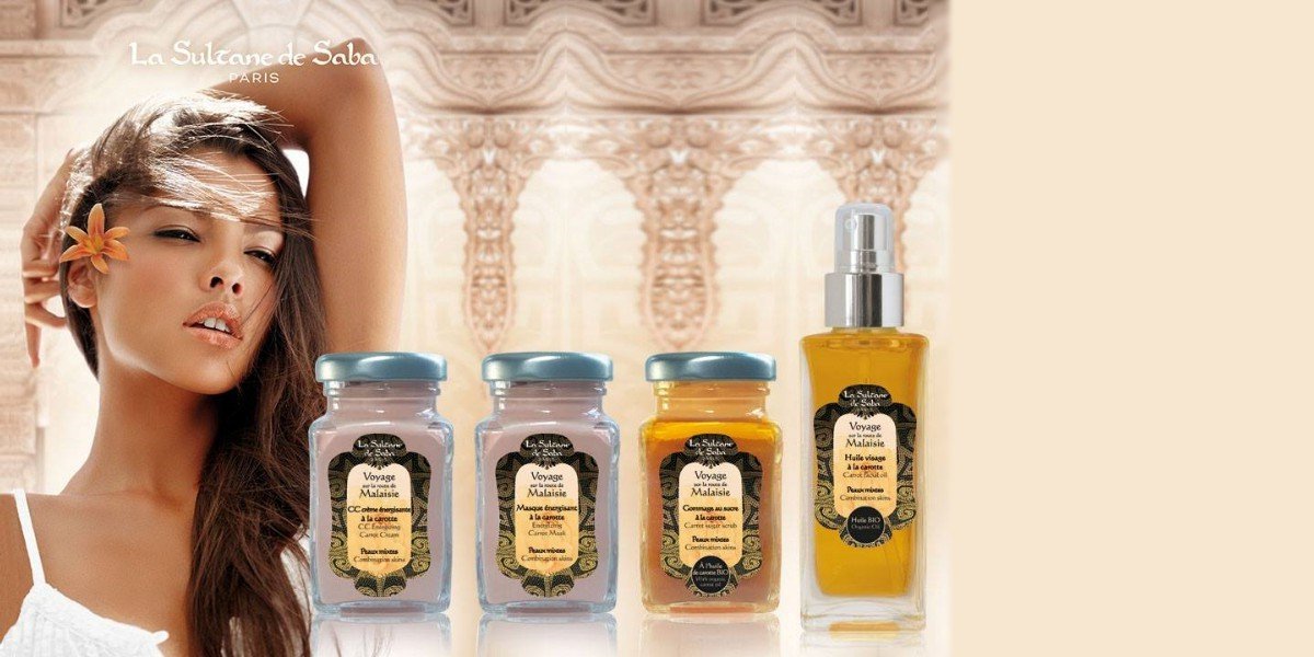 Collection de cosmétiques et de parfums pour le visage et le corps : Voyage en Malaisie - La Sultane De Saba