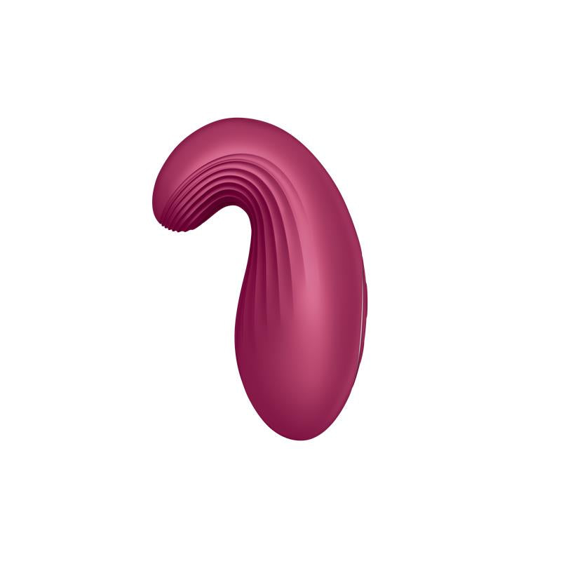 Galingas klitorio stimuliatorius, moteriškas vibratorius, sekso žaislai moterims - SATISFYER VIBE DIPPING DELIGHT BERRY
