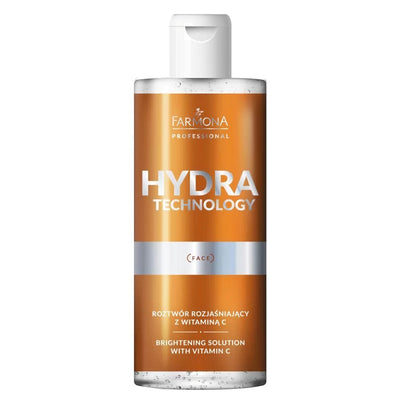 FARMONA Hydra Technology Brightening solution with Vitamin C, Šviesinantis HydraFacial Tirpalas veido odai su Vitaminu C