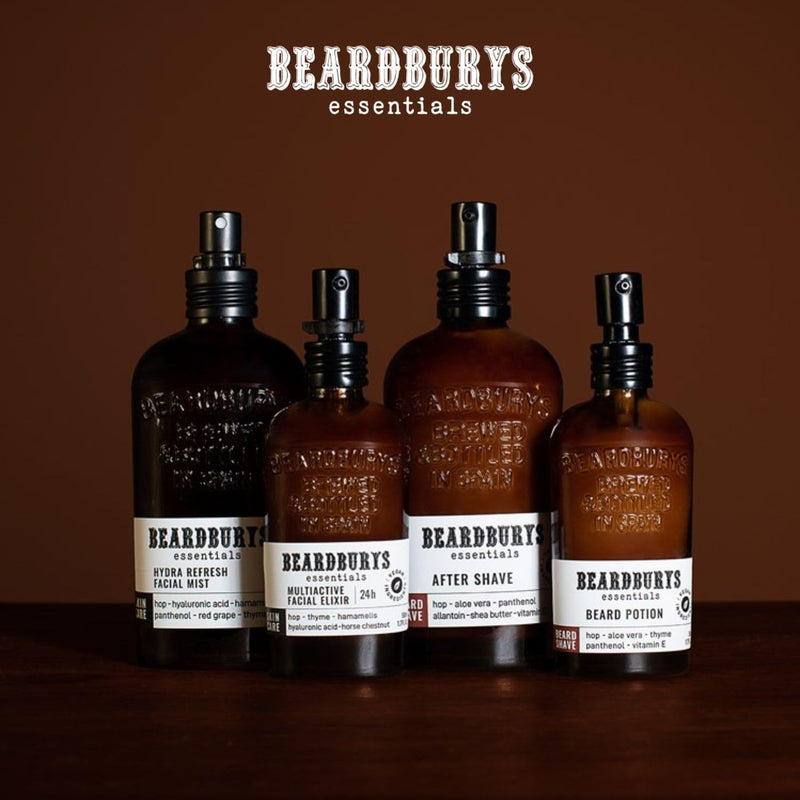 Beardburys Essentials Mosturizing After Shave, Drėkinamasis Losjonas po Skutimo, vyriška kosmetika po skutimosi, barzdos aliejus, barzdos kremas, drėkinantis barzdos eliksyras, barzdos putos, barzdos gelis