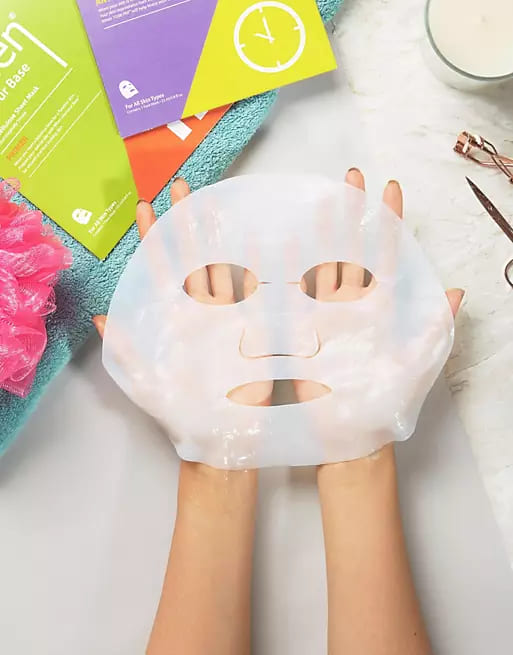 WHEN Beauty The Last Choice Extra-Hydrating Bio-Cellulose Sheet Face Mask, Drėkinančios Premium Klasės Bio-Celiuliozės Lakštinės Veido Kaukės su Hialurono rūgštimi